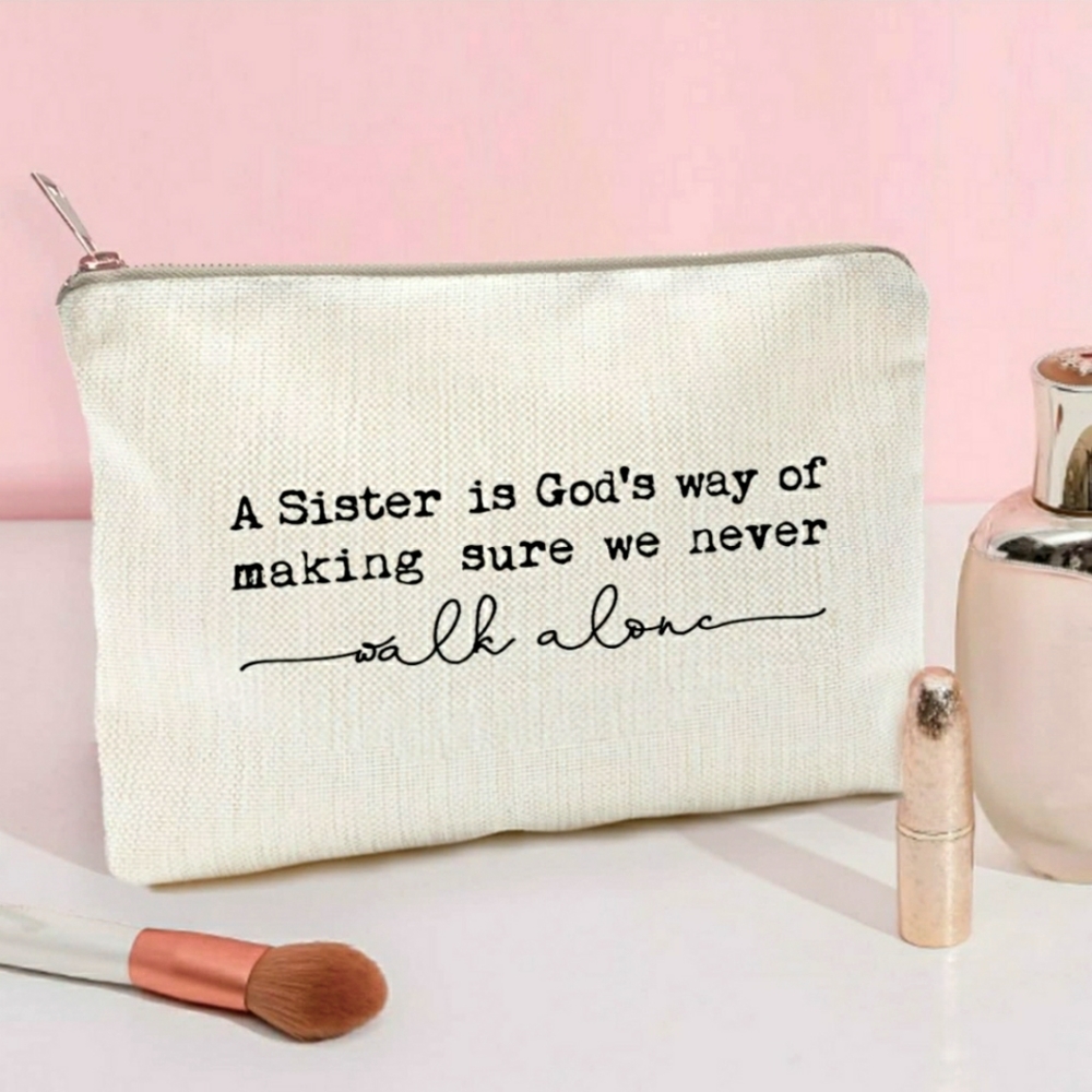 Sister Makeup Bag